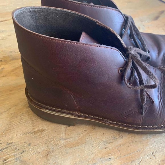 Clarks Bushacre 2 Chukka Boot, Men's Size 9 M, Beeswax MSRP $110 - Picture 3 of 5